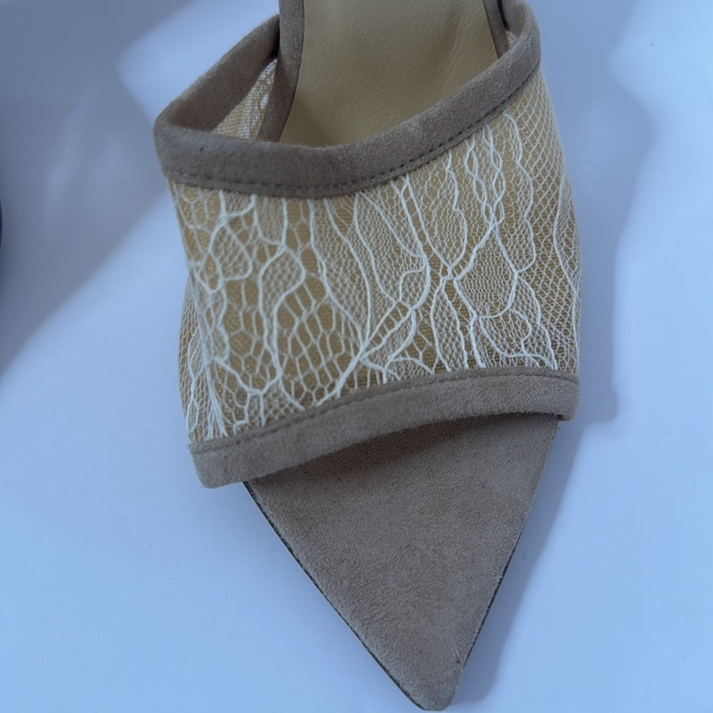 New L’AGENCE Corinne Pointed Toe Mule Heels (Size 38) - Picture 4 of 7